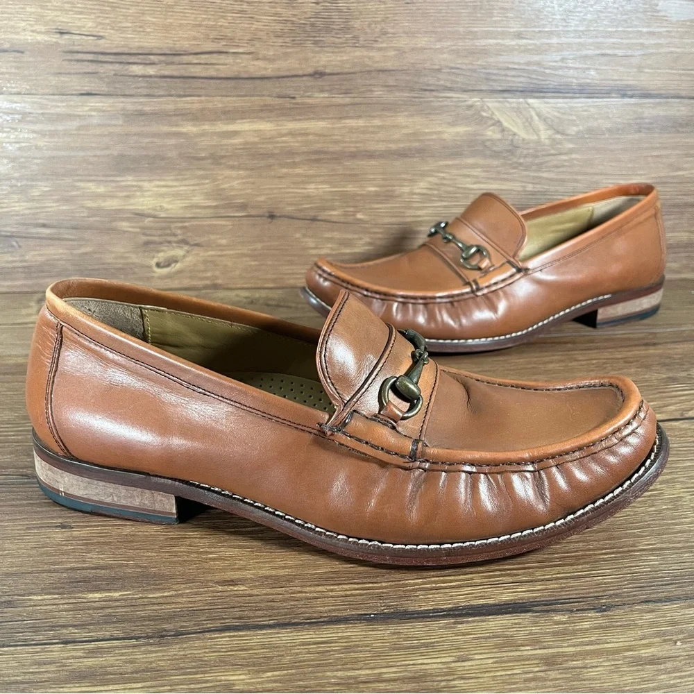 Cole Haan ‘Britton Bit’ Loafer Leather Slip-On‎ Shoes Men’s Size 9.5 Old Money